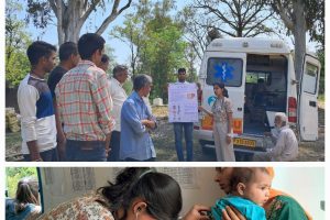 ज्वालामुखी मेडिकल ब्लॉक में हँस फाउंडेशन ने स्वास्थ्य शिविर का आयोजन किया
