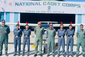 हिमाचल एयर स्क्वाड्रन NCC कैडेट पंजाब के पटियाला एयर बेस में ले रहे प्रशिक्षण