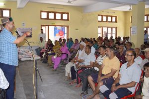  कृषि संबंधी योजनाओं की जानकारी ग्रामीणों तक पहुचाएं: पठानिया