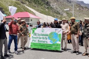 लाहौल के अटल टनल रोहतांग में विश्व पर्यावरण दिवस आयोजित 