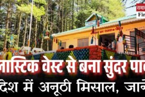 प्लास्टिक वेस्ट से बना सुंदर पार्क, प्रदेश में अनूठी मिसाल,  जानें