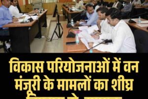 विकास परियोजनाओं में वन मंजूरी के मामलों का शीघ्र निपटारा हो: उपायुक्त