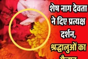रानीताल में श्री शेष नाग देवता ने दिए प्रत्यक्ष दर्शन, श्रद्धालुओं का सैलाब