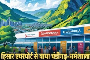 हिसार एयरपोर्ट से वाया चंडीगढ़-धर्मशाला के लिए नई हवाई सेवा जल्‍द, जानें