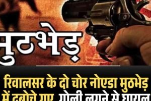 रिवालसर के दो चोर नोएडा मुठभेड़ में दबोचे गए, गोली लगने से घायल