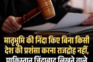 हिमाचल हाईकोर्ट का फैसला:मातृभूमि की निंदा किए बिना किसी देश की प्रशंसा करना राजद्रोह नहीं, पाकिस्तान जिंदाबाद लिखने वाले को सशर्त जमानत