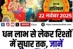 आज का राशिफल: इन राशि वालों को मिलेगा धन लाभ, कुछ रखें सावधानी