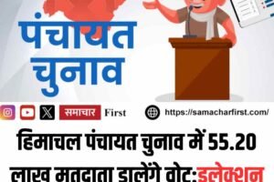 हिमाचल पंचायत चुनाव: 55 लाख मतदाता करेंगे वोट