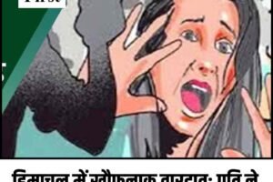 हिमाचल में खौफनाक वारदात: पति ने पत्नी पर तेजाब फेंककर नीचे धक्का दिया