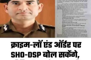 क्राइम-लॉ एंड ऑर्डर पर SHO-DSP बोल सकेंगे, नीति और जांच पर नहीं