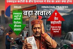 पेट्रोल-डीजल की कीमतें: दिल्ली से राहत, हिमाचल में बोझ?  बड़ा सवाल