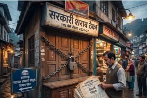 शिमला के 80 और मंडी के 20 शराब ठेकों पर ताले