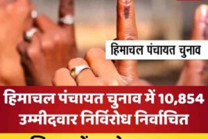 हिमाचल पंचायत चुनाव में 10,854 उम्मीदवार निर्विरोध निर्वाचित, शिमला में सबसे ज्यादा 42 पंचायतें बिना वोटिंग चुनी गईं