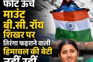 18 हजार फीट ऊंचे माउंट बी.सी. रॉय शिखर पर तिरंगा फहराने वाली हिमाचल की बेटी नहीं रहीं, सड़क हादसे में मौत