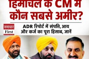 तीन राज्यों के मुख्यमंत्रियों में सबसे अमीर कौन? ADR रिपोर्ट ने किया खुलासा