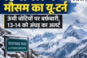 हिमाचल में बदला मौसम का मिजाज, ऊंचाई वाले इलाकों में बर्फबारी और मैदानी क्षेत्रों में बारिश के आसार